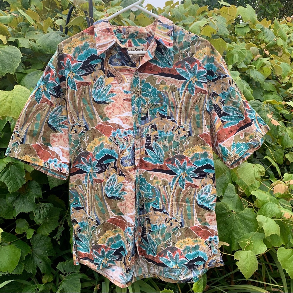Vintage Cooke Street Honolulu Hawaiian Shirt